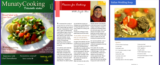 Leyla Hur, as featured in Munaty Cooking