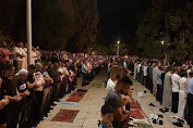 SHOLAT TARAWIH DI MASJID AL-AQSA