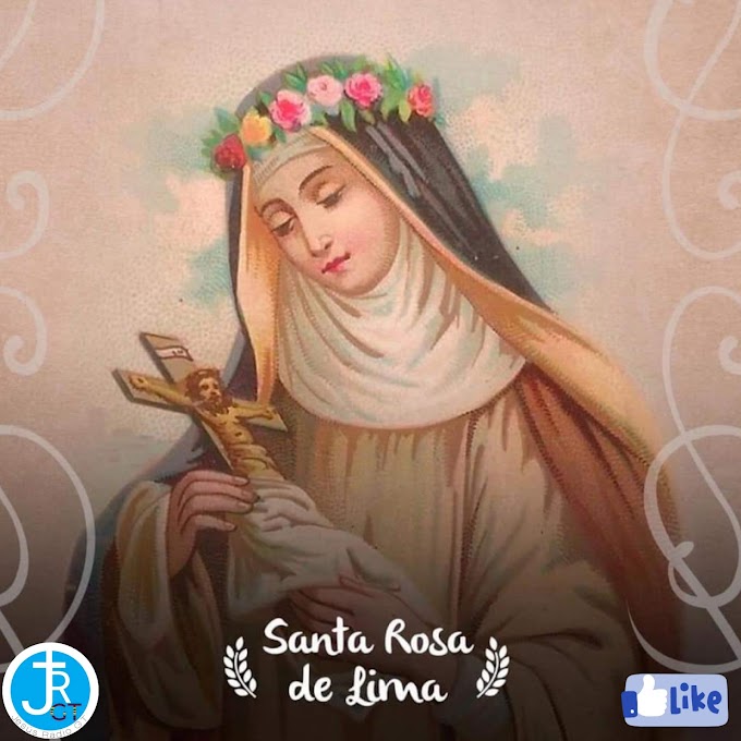 Santo del día: Santa Rosa de Lima,Virgen.30 de agosto