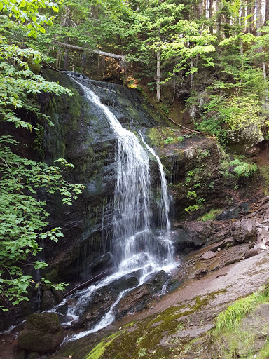 waterfall, Fundy Trai. From A photo journey through New Brunswick, Canadal