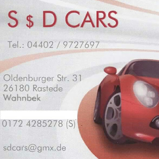 S $ D CARS logo