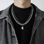 E2 Pieces Chain Pendant