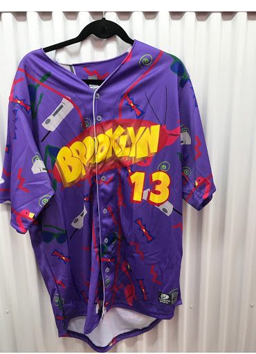  Edgardo Alfonzo Brooklyn Cyclones Saved by the Bell Night  Jersey