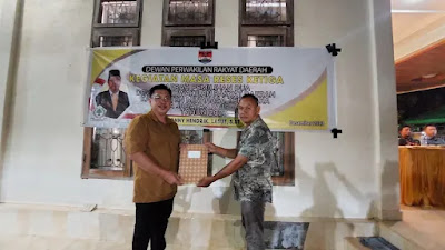 Ratusan Warga Belang Dan Ratatotok Banjiri Reses Ketiga Tonny Hendrik Lasut