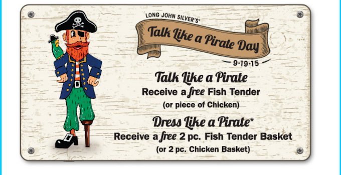 #FREE Fish or Chicken at #LongJohnSilvers #Saturday, 9/19