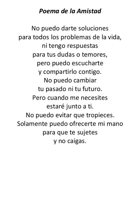 poema para una amiga