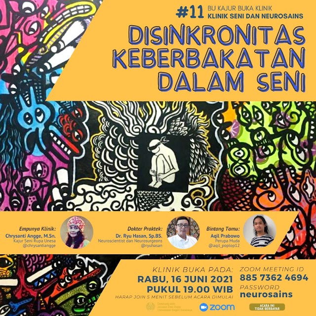 Webinar Disinkronitas Keberbakatan dalam Seni