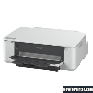 Reset Epson K100 printer with Resetter program