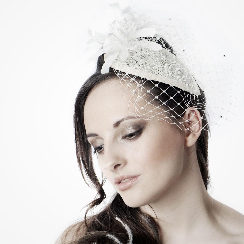 Flower tear wedding headpiece