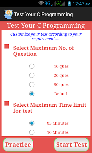 Test Your C Programming