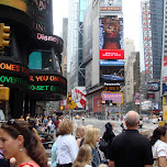 times square in new york city in New York City, United States 