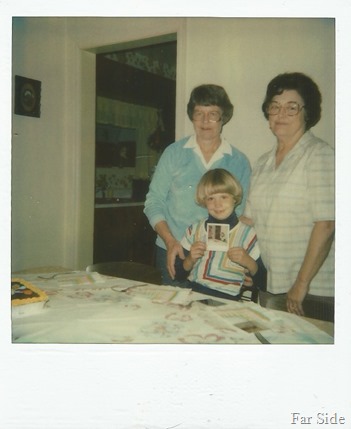 Jennifer and  her Grandmothers  1982