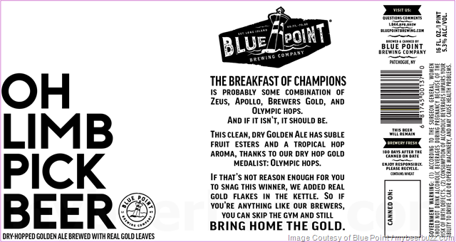 Blue Point Oh Limb Pick Beer Coming To Cans