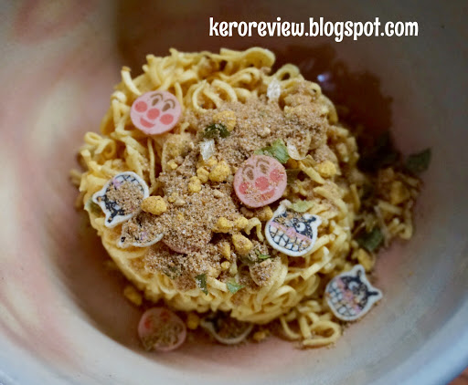 รีวิว นิสชิน บะหมี่กึ่งสำเร็จรูป อันปังแมน (CR) Review Anpanman instant noodles, Nissin Brand.