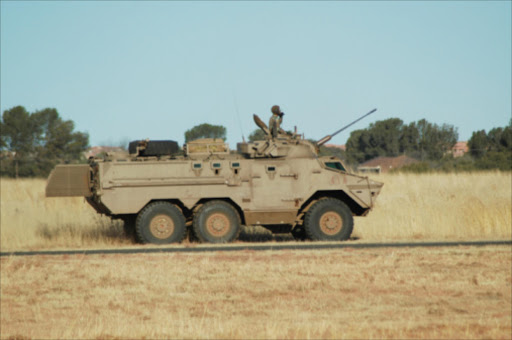 Ratel 20 troop carrier. File photo.