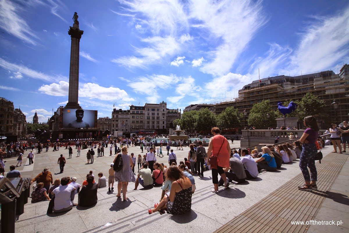 Trafalgar Square Londyn