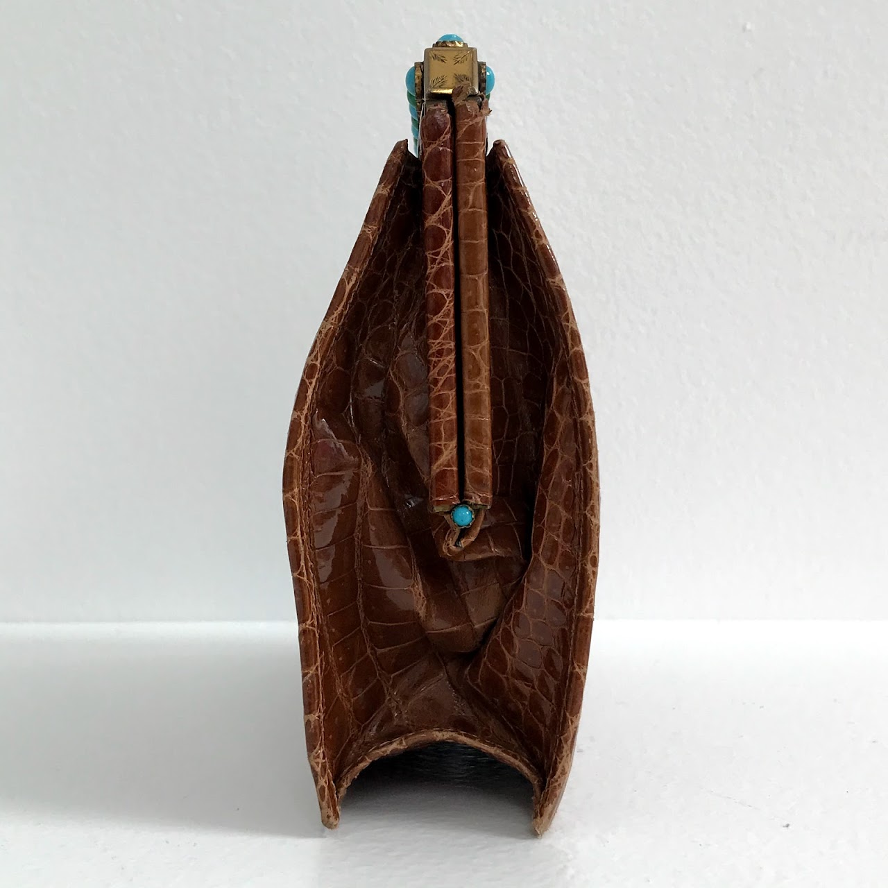Vintage Alligator Clutch