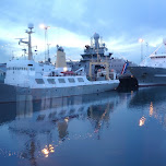 the harbor of reykjavik in Reykjavik, Iceland 