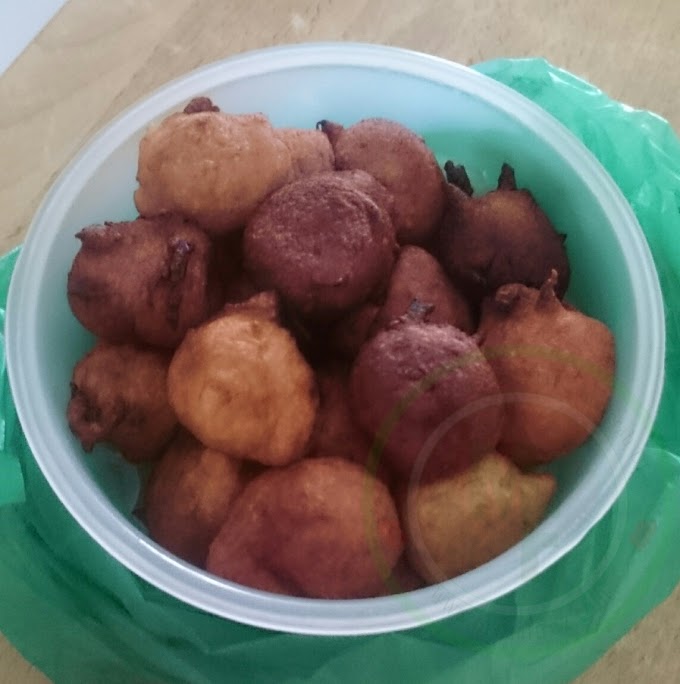 Bekal Dari Kampung: Cucur Durian!