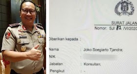 Terbitkan Surat Jalan Semata-mata untuk Menolong Djoko Tjandra, Alvin Lie Sindir Polisi: Mulia Sekali