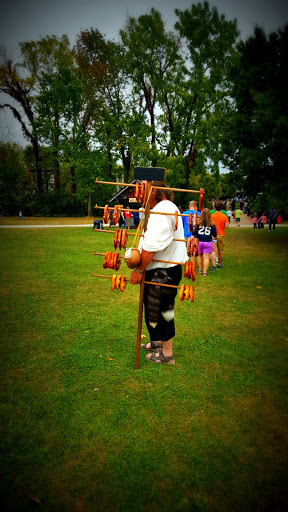 V is for the pretzel vendor. From the Ohio Renaissance Festival, A-Z 