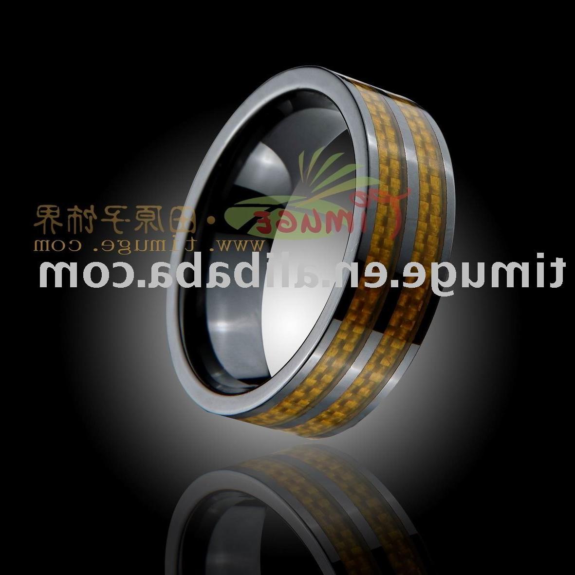 Shiny Tungsten Rings, High Polish Fingle Ring,Faceted Wedding Jewelry