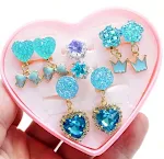 Sapphire ear clip