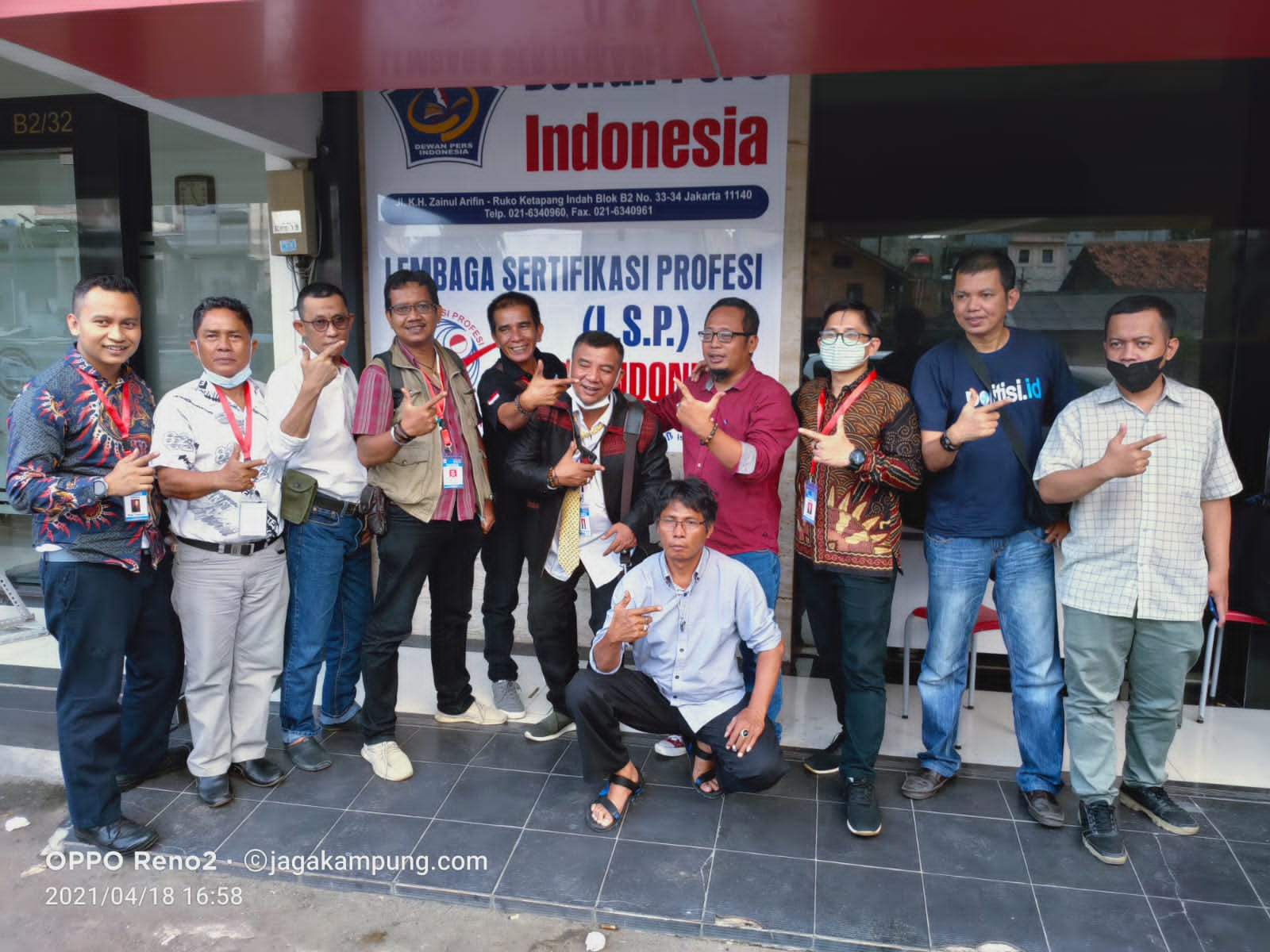 Angkatan Pertama Ujian Kompetensi Wartawan Melalui BNSP