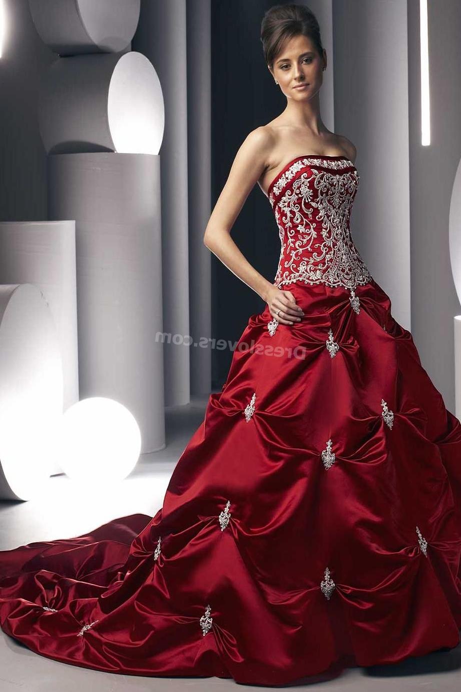 Red Wedding Dress with