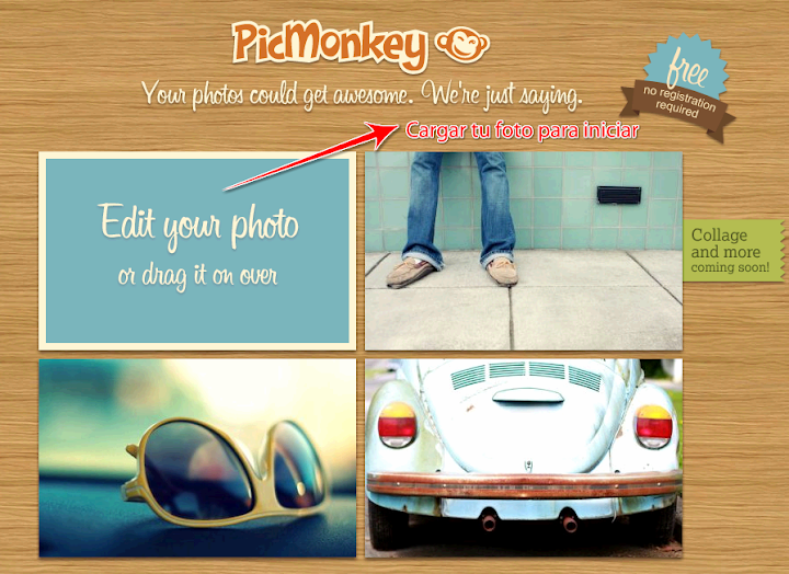 Editar fotos online con Picmonkey,sucesor de Picnik