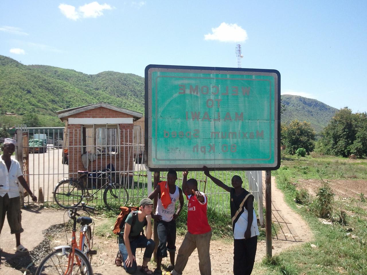 Randi at the Tanzania Malawi