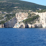 De kust van Zakynthos.