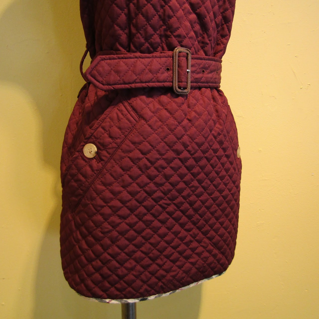 Burberry London Quilted Apron