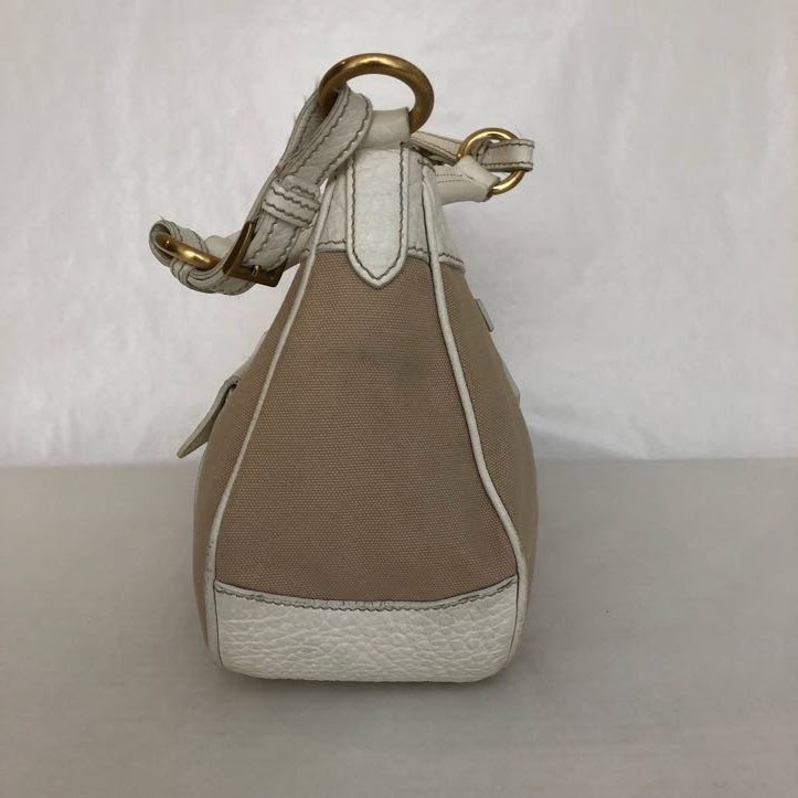 Prada Canvas Shoulder Bag