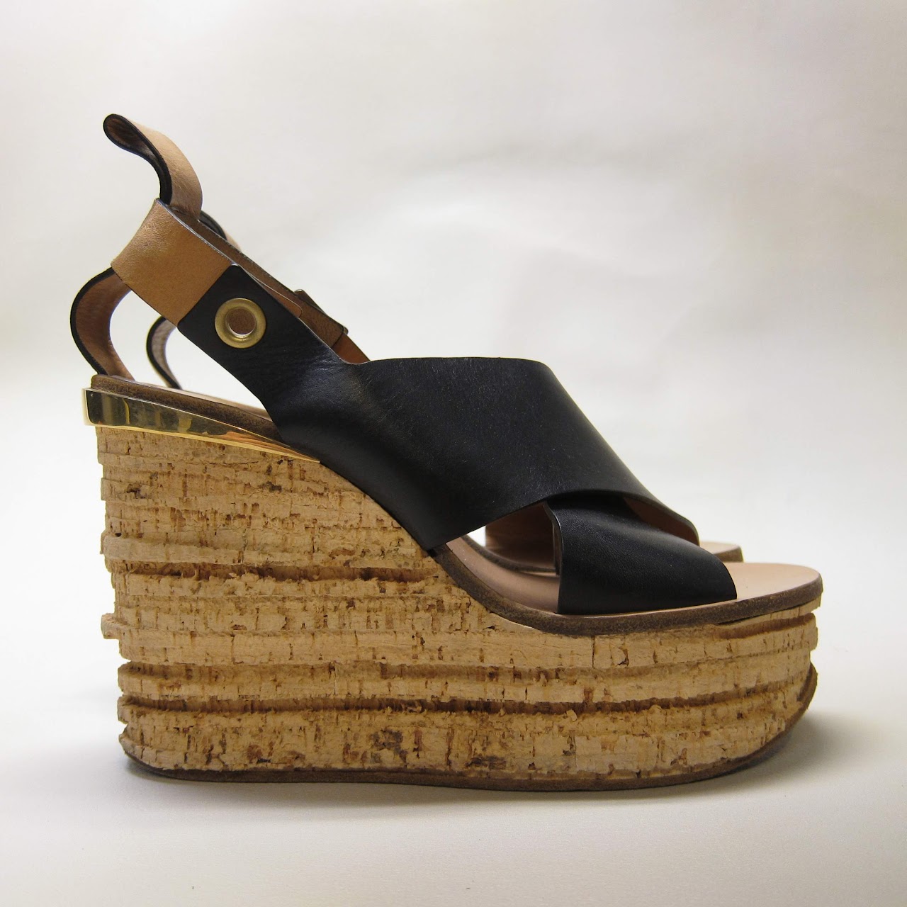 Chloé Cork Wedges