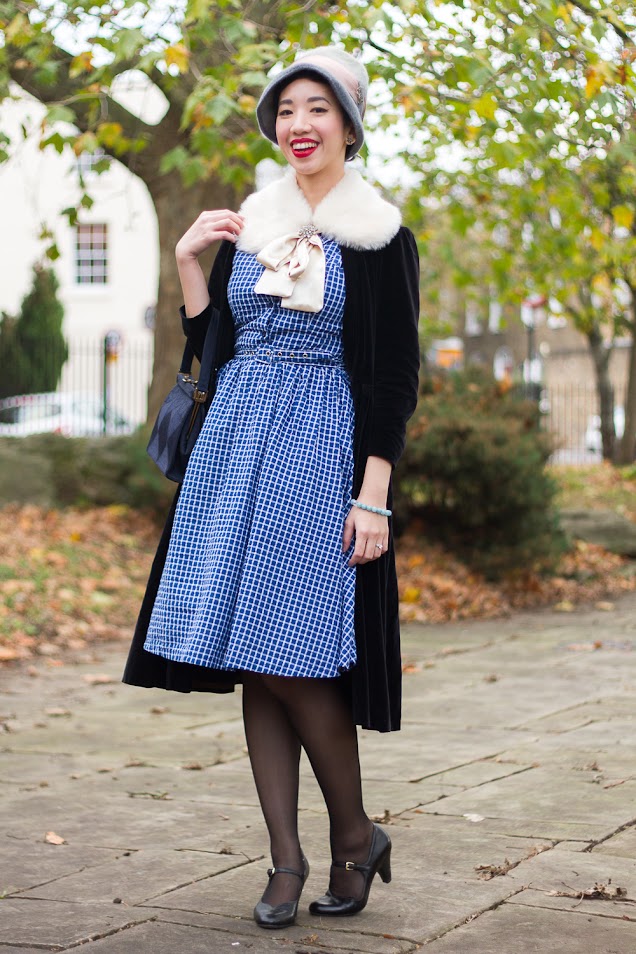 What I Wore: Dot to Dot  Dot dress outfit, Polka dot dress outfit, Winter  dress outfits