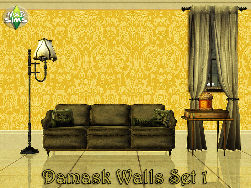 Damask Walls Set 1 Damask%2Bset1