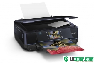 How to reset flashing lights for Epson XP-710 printer