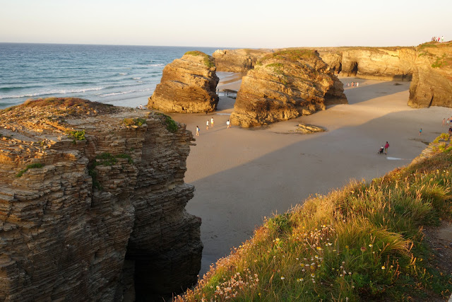 Playa de las Catedrales (As Catedrais) y Ribadeo (Lugo). - De viaje por España (1)