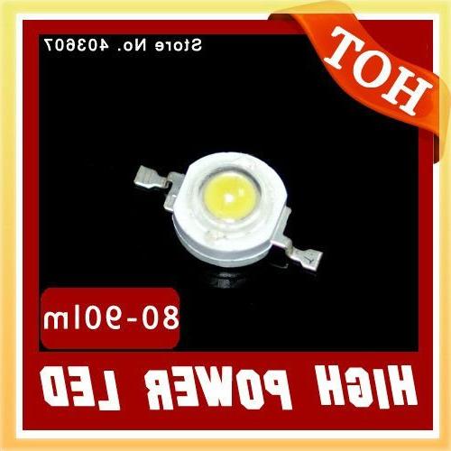 Free shipping! high power 1w led lamp with ce&rohs 80-90lm warm WHITE lamp,