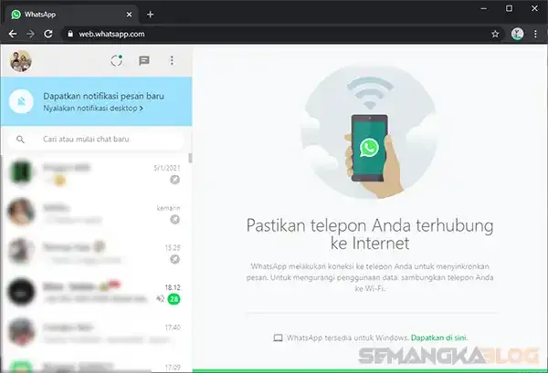 Cara Buka 2 Akun WhatsApp di Komputer via Browser