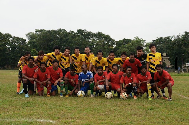 Gorkha Boys football tead that Won Handsomely at Shantiniketan