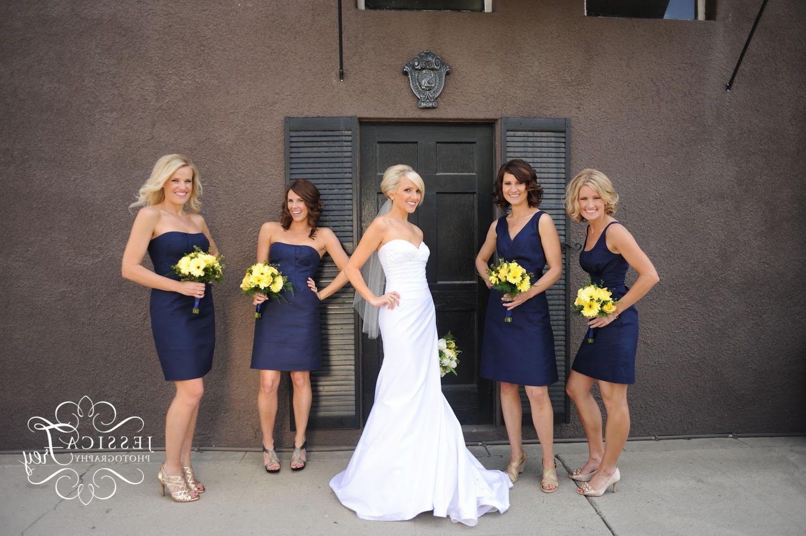 Navy & Yellow Wedding