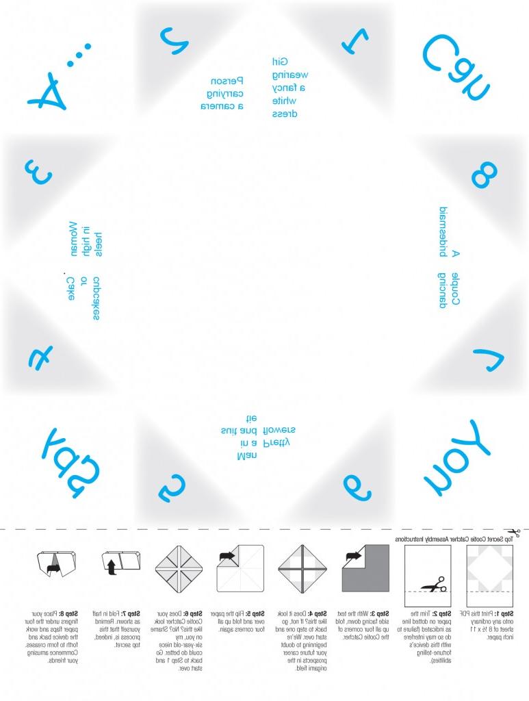 98: Wedding Cootie Catcher  2