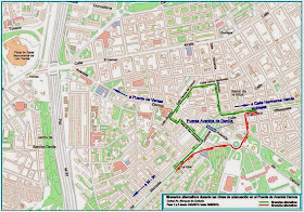 Las obras del puente de la avenida de Daroca afectarán al tráfico