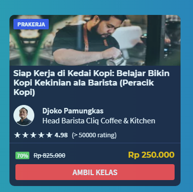 Kursus Online Bersertifikat : Bayar 1x Untuk Investasi Selamanya!