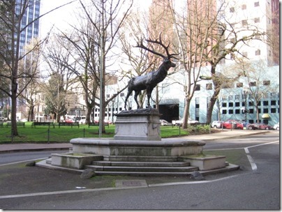 IMG_2143 Elk Fountain in Portland, Oregon on February 15, 2010