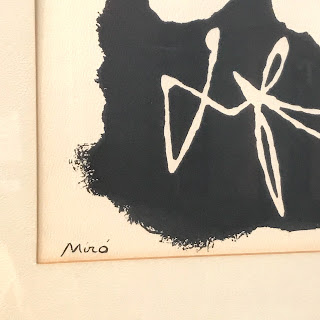 Joan Miro Numbered Lithograph