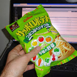 calbee chips in Tokyo, Japan 