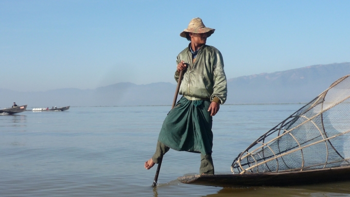 Pescatore al Lago Inle di paolo.balbarini